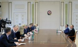 Ilham Aliyev: Work on new EU-Azerbaijan strategic partnership agreement continues (PHOTO)