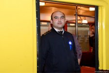 В Бакинском метрополитене  демонстрируются отреставрированные ретро-вагоны (ФОТОРЕПОРТАЖ)
