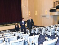 Президент Ильхам Алиев принял участие  в открытии нового здания Гянджинской госфилармонии (ФОТО)