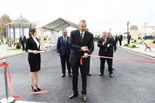Prezident İlham Əliyev Azərbaycan Dövlət Aqrar Universitetinin yeni inşa olunan yataqxana kompleksinin açılışını edib (FOTO)