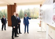 Президент Азербайджана принял участие в открытии торгового комплекса «Гранд Кавказ» в  Гяндже (ФОТО)