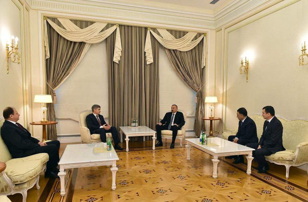 Azərbaycan Prezidenti Moldovanın daxili işlər nazirini qəbul edib (FOTO) (YENİLƏNİB)