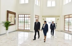 Azərbaycan Prezidenti Masazırda yeni inşa olunan 5 nömrəli orta məktəbin açılışında iştirak edib (FOTO) (YENİLƏNİB)