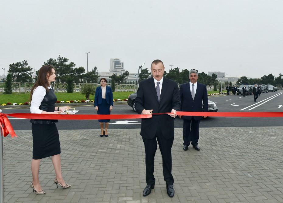 Azərbaycan Prezidenti Abşeron Olimpiya İdman Kompleksinin açılışında iştirak edib (FOTO) (YENİLƏNİB)