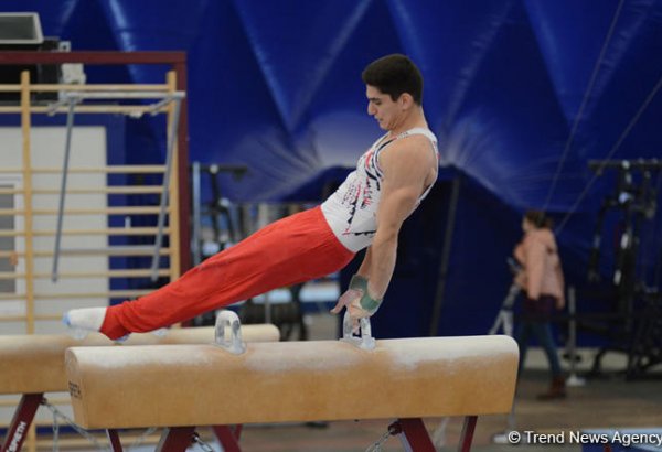 Стартовал второй день чемпионатов Азербайджана по спортивной гимнастике и акробатике (ФОТО)