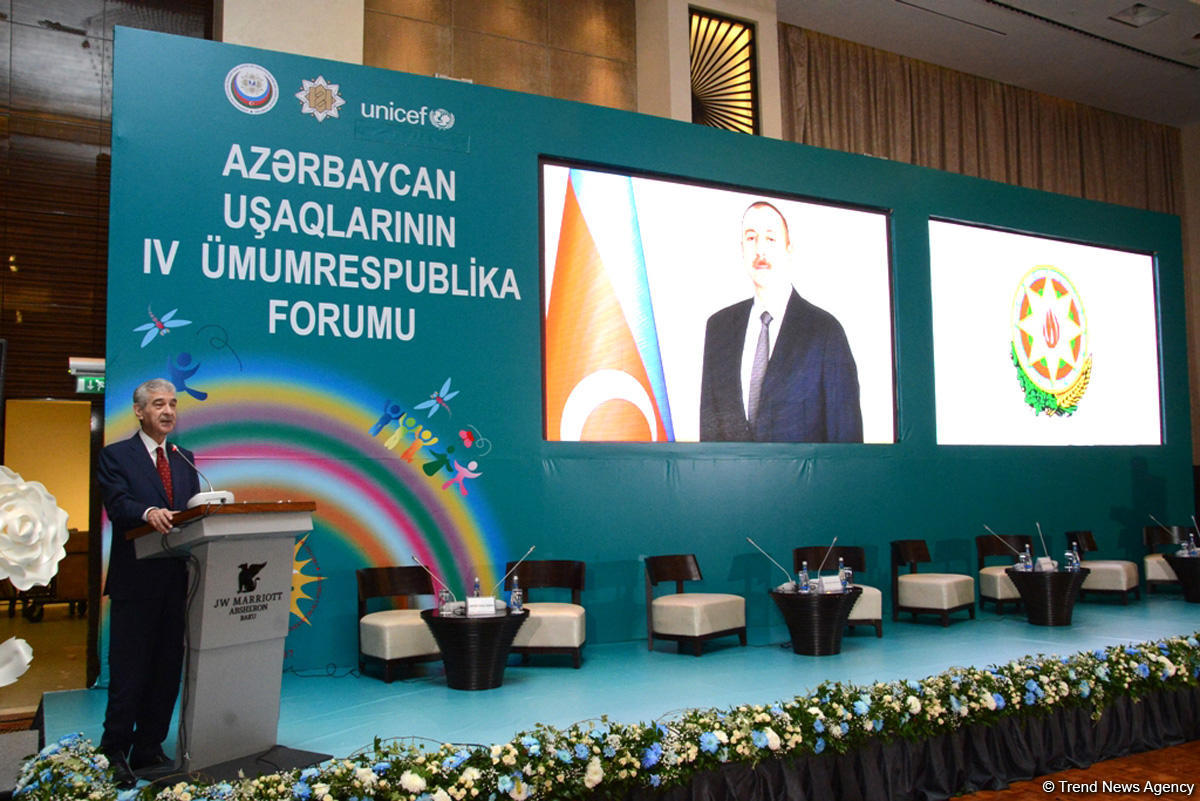 Baku hosts 4th National Forum of Azerbaijani Children (PHOTO)