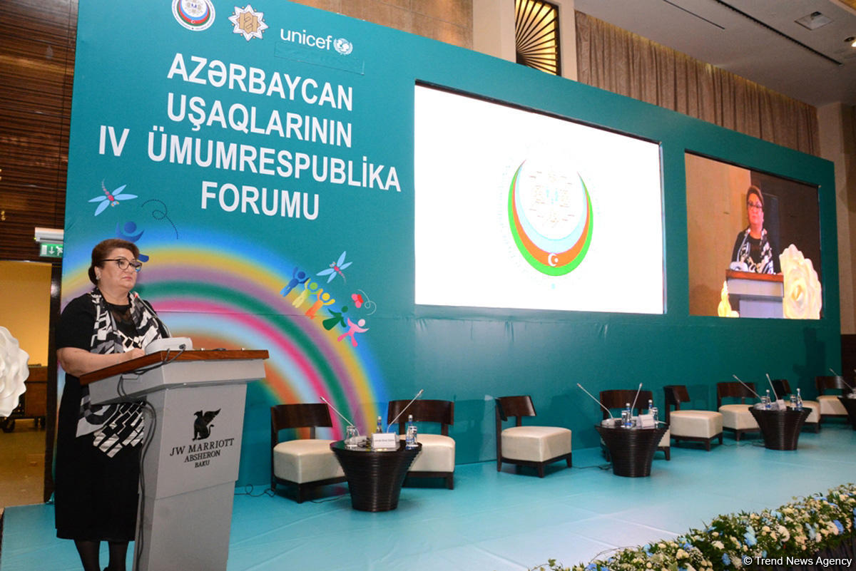 Baku hosts 4th National Forum of Azerbaijani Children (PHOTO)