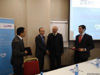 Азербайджанская Smart Systems Technology и китайская ZTE подписали соглашение о сотрудничестве (ФОТО)