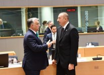 President Ilham Aliyev attends Eastern Partnership Summit in Brussels  (PHOTO)