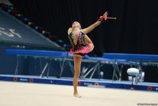 Стартовал второй день чемпионатов Азербайджана и первенств Баку по 4 гимнастическим дисциплинам (ФОТО)