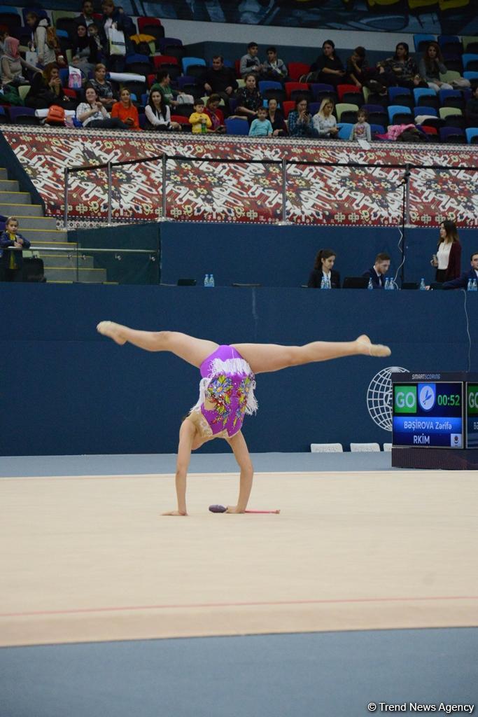 Стартовал заключительный день чемпионатов Азербайджана и первенств Баку по 4 гимнастическим дисциплинам (ФОТО)