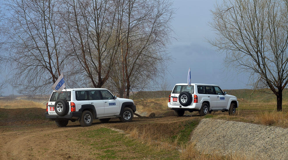 OSCE ceasefire monitoring ends without incidents
