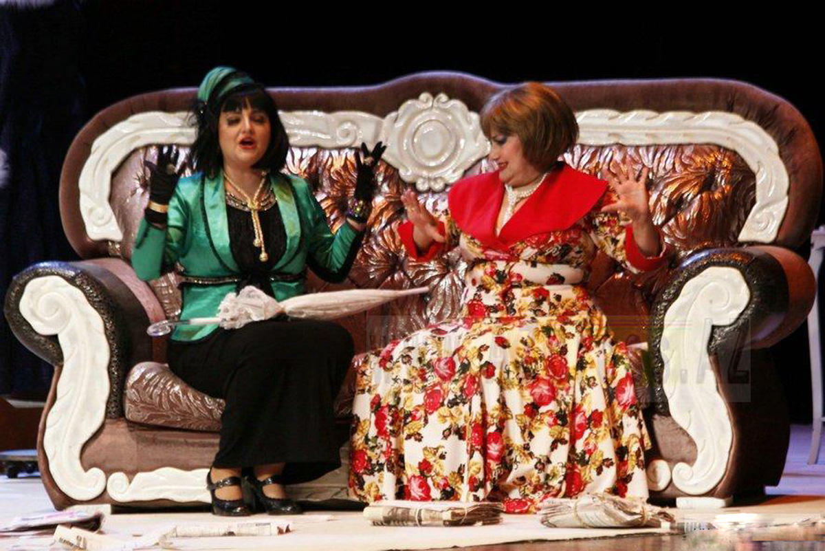 "Nazirin xanımı" tamaşası Akademik Milli Dram Teatrın səhnəsində (FOTO)