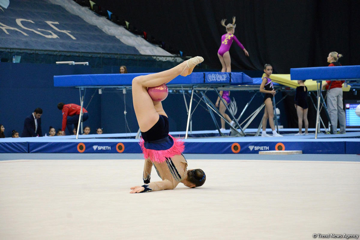 Best moments of gymnastics competitions in Baku (PHOTO)