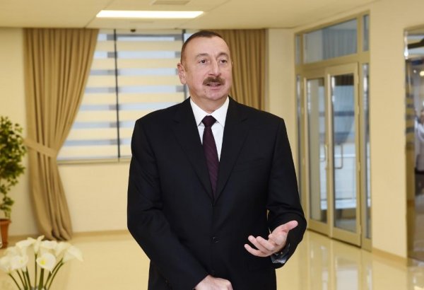Президент Ильхам Алиев: Будущее развитие Азербайджана связано с сельским хозяйством и промышленностью