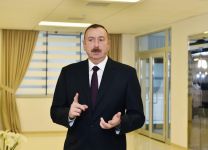 Prezident İlham Əliyev Sabirabad Rayon Mərkəzi Xəstəxanasının açılışında iştirak edib (FOTO)