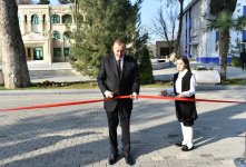Azərbaycan Prezidenti Tərtər Tarix-Diyarşünaslıq Muzeyinin açılışında iştirak edib (FOTO)