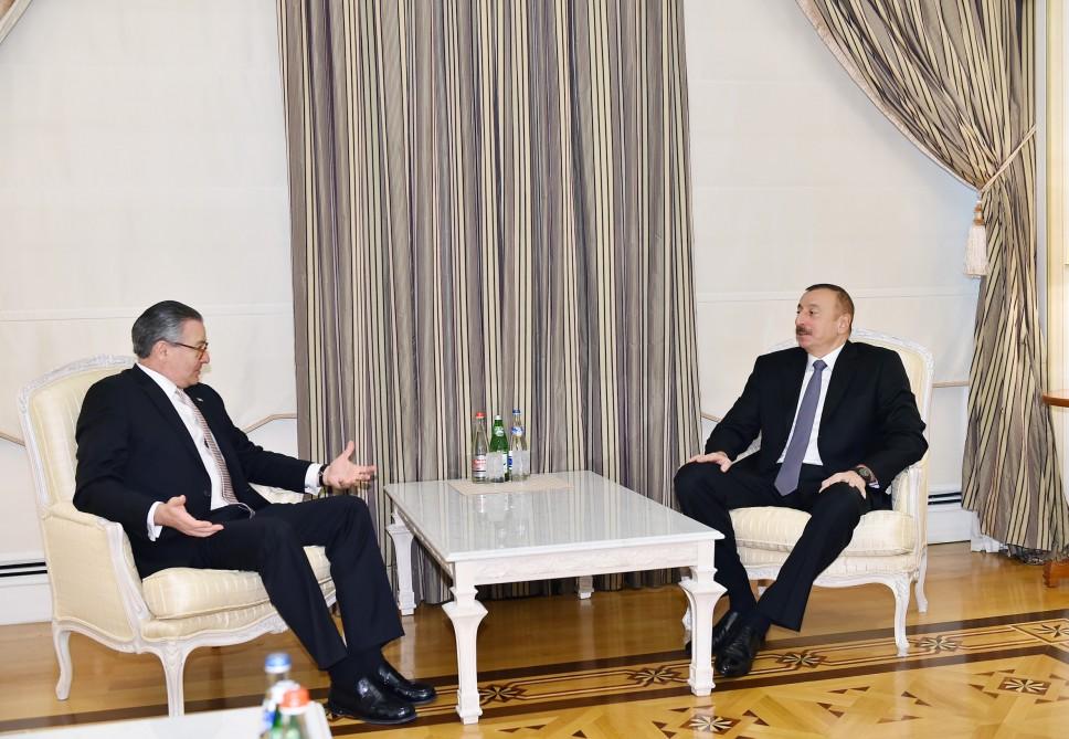 Президент Ильхам Алиев принял главу МИД Коста-Рики