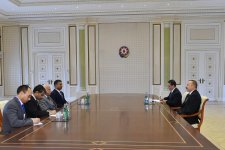 President Aliyev receives delegation led by Indian minister of state (PHOTO)