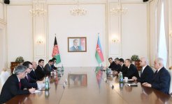 Azerbaijani, Afghan presidents hold expanded meeting (PHOTO)