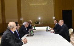 President Aliyev receives Iranian FM (PHOTO)