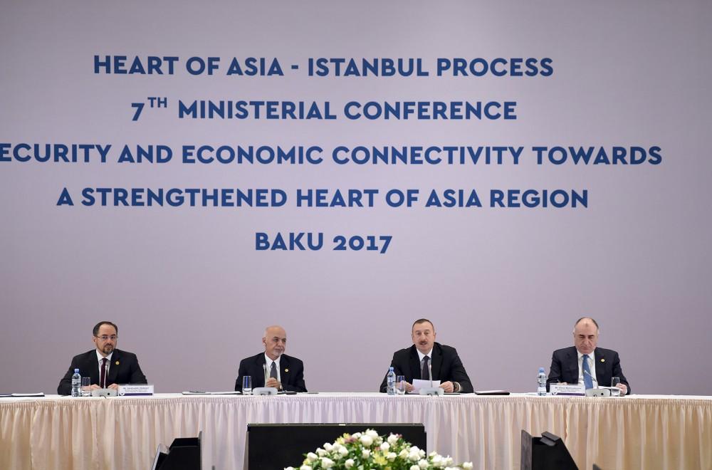 President Aliyev attends 7th Ministerial "Heart of Asia-Istanbul Process" (PHOTO)