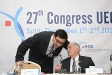 AGF baş katibi Fərid Qayıbov Avropa Gimnastika İttifaqının prezidenti seçilib (FOTO) (YENİLƏNİB)