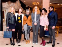 Зимнее настроение азербайджанских дизайнеров – горячие дискуссии со вкусным ужином (ФОТО)
