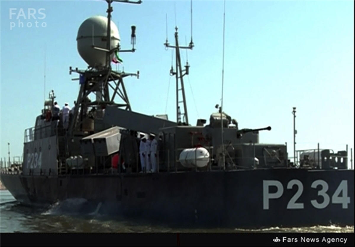Home-made missile-launching warship joins Iran Navy in Caspian Sea (PHOTO)