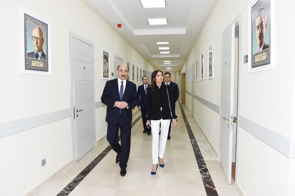 First VP Mehriban Aliyeva inaugurates new building of music school named after Rostropovichs (PHOTO)