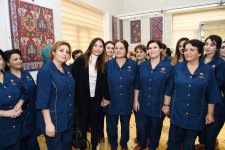 President  Aliyev, Mehriban Aliyeva take part in opening of Guba branch of “Azerkhalcha” OJSC (PHOTO)