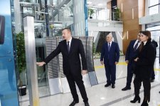 Президент Ильхам Алиев и его супруга приняли участие в открытии комплекса ASAN Həyat в Губе (ФОТО)