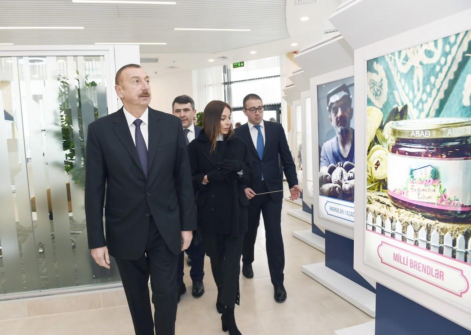 President Ilham Aliyev, First Lady Mehriban Aliyeva inaugurate 'ASAN heyat' in Guba (PHOTO)