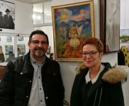 Азербайджанская художница показала в Париже волшебство и магический мир (ФОТО)