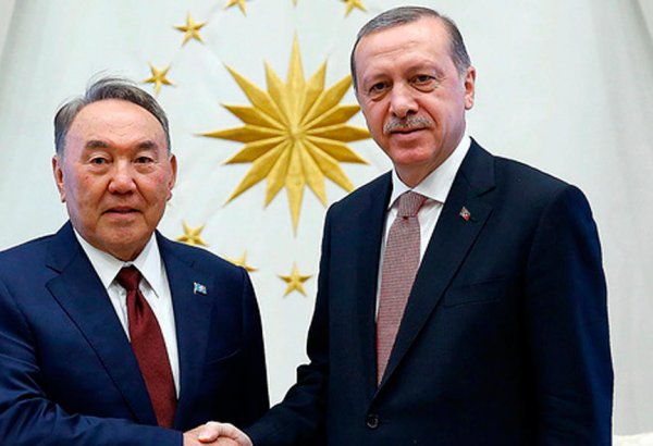 Эрдоган провел переговоры с Назарбаевым