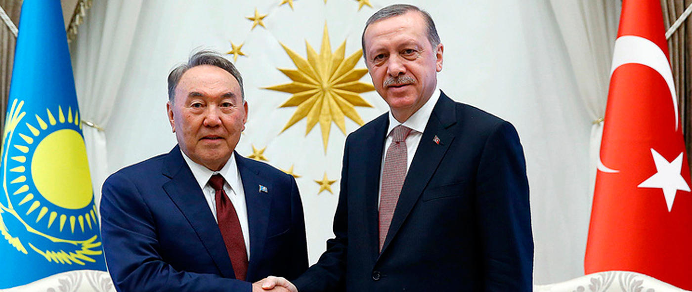 Эрдоган провел переговоры с Назарбаевым
