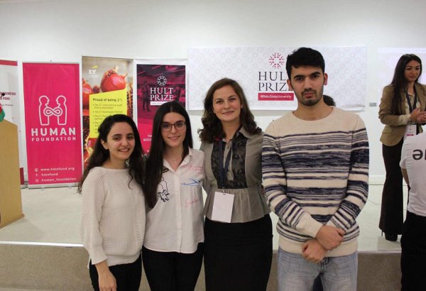 EY Azerbaijan sponsors 8th annual national Hult Prize final at Baku State University on Campus Event (PHOTO)