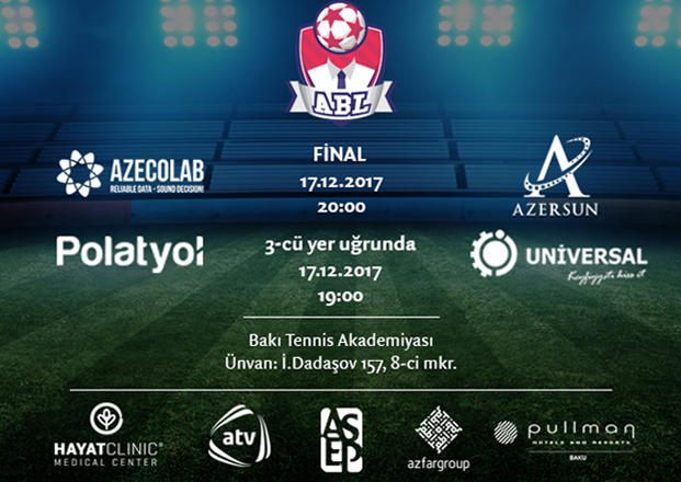 17 dekabr ABL Cup 2017/18 turnirinin payız kubokunun final oyunları keçiriləcək