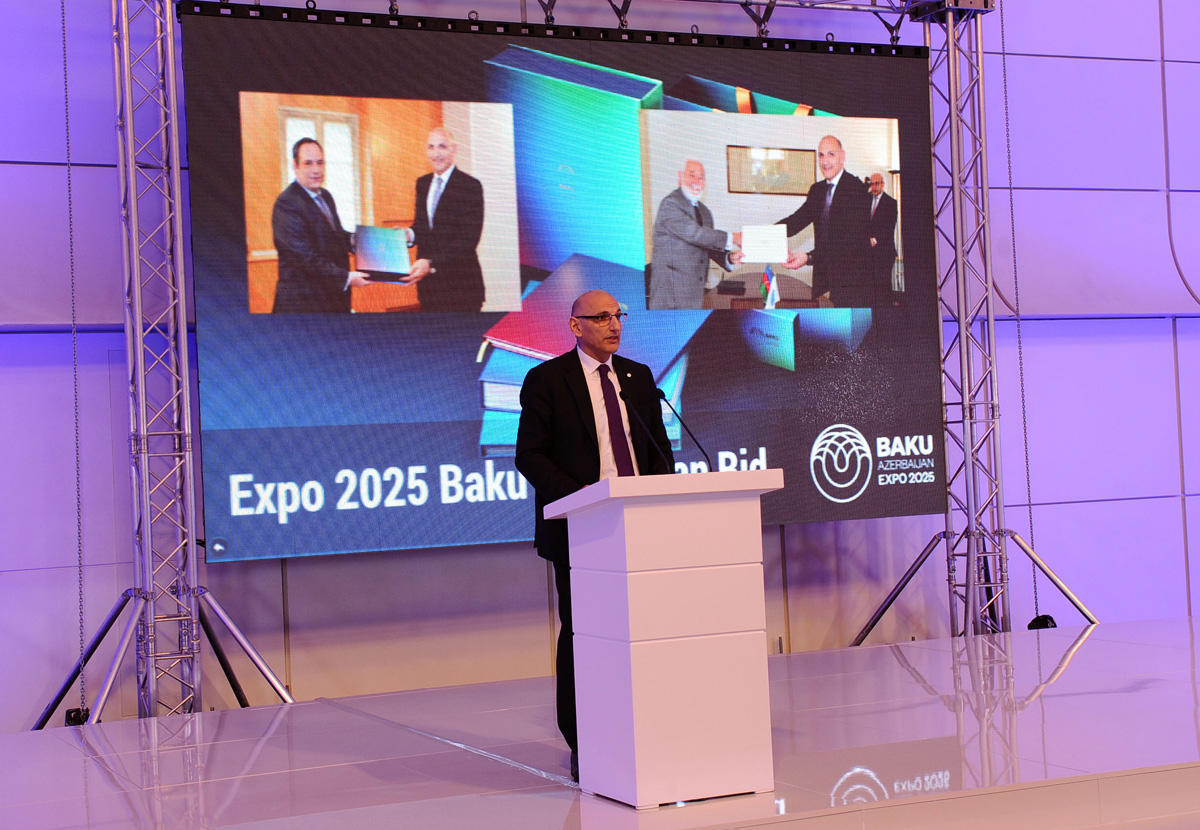 Baku`s bid to host World Expo 2025 presented at Heydar Aliyev Center (PHOTO) (UPDATE )