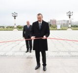 Президент Ильхам Алиев принял участие в открытии Музея флага в Сумгайыте (ФОТО)