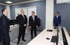 Президент Ильхам Алиев посетил Сумгайытский химико-промышленный парк (ФОТО)