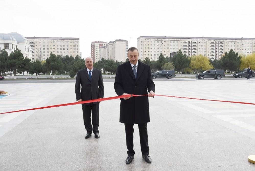 President Aliyev inaugurates administrative building of YAP Sumgayit branch (PHOTO)