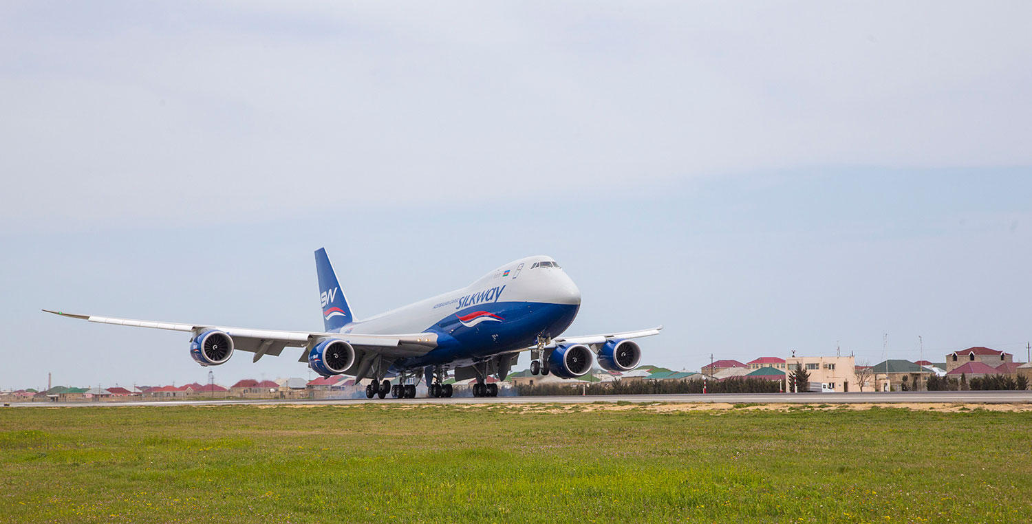 Silk Way West Airlines carries out charter cargo flight between Azerbaijan, Brazil
