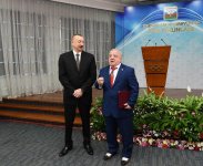 Президент Ильхам Алиев и Первая леди Мехрибан Алиева приняли участие в мероприятии, посвященном спортивным итогам 2017 года (ФОТО)