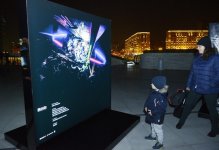 Вице-президент Фонда Гейдара Алиева Лейла Алиева посетила выставку Red Bull Illume (ФОТО)