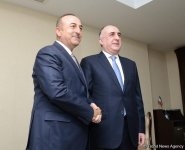 Azerbaijani FM meets Turkish counterpart (PHOTO)