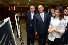 В посольстве Турции в Баку открылась выставка карикатур (ФОТО)