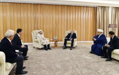 Президент Ильхам Алиев принял председателя Управления по делам религий Турции (ФОТО)