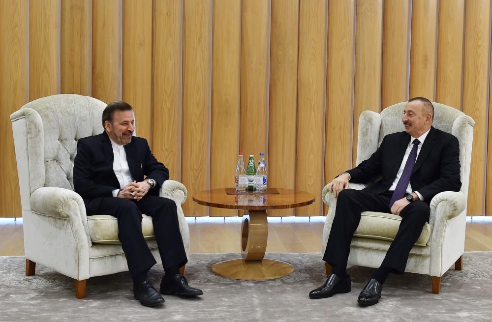 President Aliyev receives head of Iranian Presidential Office (PHOTO)