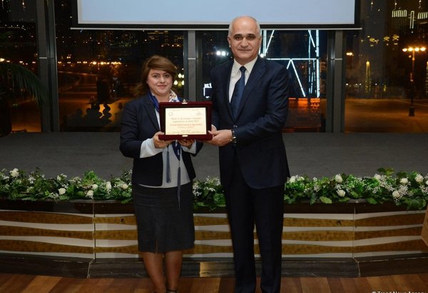 TREND İnformasiya Agentliyi "Made in Azerbaijan" brendinin fəal işıqlandırılmasına görə mükafatlandırılıb (FOTO)